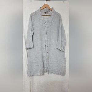 FLAX 🩷 LIKE NEW W/O TAGS DOVE GRAY MEDIUM
